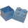 LEGO Bright Light Blue 2 x 2 Mini Storage Brick (4011)