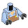 LEGO Helles Hellblau Armorsmith Minifig Torso (973 / 76382)