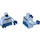 LEGO Bright Light Blue Astronaut in Bright Light Blue Space Suit Minifig Torso (973 / 76382)