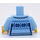 LEGO Bright Light Blue Aunt May with Cardigan Minifig Torso (973 / 76382)