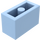 LEGO Helder Lichtblauw Steen 1 x 2 met buis aan de onderzijde (3004 / 93792)