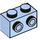 LEGO Helles Hellblau Backstein 1 x 2 mit Bolzen auf Eins Seite (11211)