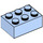 LEGO Bright Light Blue Brick 2 x 3 (3002)
