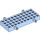LEGO Bright Light Blue Brick 4 x 10 with Wheel Holders (30076 / 66118)