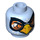 LEGO Helles Hellblau Chima Minifigure Kopf mit Dekoration (Einbau-Vollbolzen) (12860 / 14366)