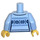 LEGO Helles Hellblau City People Pack Grandmother Minifig Torso (973 / 76382)