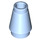 LEGO Bright Light Blue Cone 1 x 1 with Top Groove (28701 / 59900)