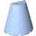 LEGO Bright Light Blue Cone 8 x 4 x 6 Half (47543 / 48310)