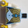 LEGO Helder Lichtblauw Eris met Pearl Gold Schouder Armor en Chi Torso (973 / 76382)