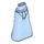 LEGO Bright Light Blue Friends Hip with Long Skirt with Light Blue Stars - Wendy (Thin Hinge) (36187 / 103985)