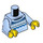 LEGO Lyseblå Guide Minifig Torso (973 / 76382)