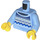 LEGO Bright Light Blue Guide Minifig Torso (973 / 76382)