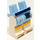 LEGO Helles Hellblau Hüften und Beine mit Dark Blau Sash (3815 / 34404)