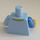 LEGO Bleu clair brillant Minifig Torse Skating Champion (973)