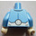 LEGO Bleu clair brillant Minifig Torse avec Bright Light Bleu Suit Jacket (973)