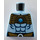 LEGO Leuchtendes Hellblau Minifigur Torso ohne Arme mit Deko (973)