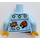 LEGO Bright Light Blue Parker L Jackson Torso (973 / 76382)