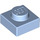 LEGO Bright Light Blue Plate 1 x 1 (3024)