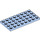 LEGO Bright Light Blue Plate 4 x 8 (3035)