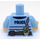 LEGO Azzurro brillante Poliziotto Minifigure Busto (973 / 76382)