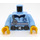 LEGO Helles Hellblau Polizei Officer Minifig Torso (973 / 76382)