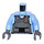 LEGO Bright Light Blue Police Vest with Radio &amp; Badge (973 / 76382)