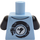 LEGO Lyseblå Scott Torso (973)