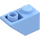 LEGO Bright Light Blue Slope 1 x 2 (45°) Inverted (3665)