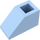 LEGO Helder Lichtblauw Helling 1 x 2 (45°) Omgekeerd (3665)