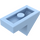 LEGO Bleu clair brillant Pente 1 x 2 (45°) avec assiette (15672 / 92946)