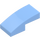 LEGO Bright Light Blue Slope 1 x 2 Curved (3593 / 11477)