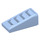 LEGO Helles Hellblau Steigung 1 x 2 x 0.7 (18°) mit Gitter (61409)