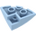 LEGO Bright Light Blue Slope 1 x 3 x 3 Curved Round Quarter  (76797)