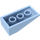 LEGO Bleu clair brillant Pente 2 x 4 (18°) (30363)
