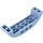 LEGO Bleu clair brillant Pente 2 x 8 x 2 Incurvé (11290 / 28918)