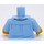 LEGO Bright Light Blue Tim Murphy Minifig Torso (973 / 76382)