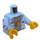 LEGO Bleu clair brillant Video Game Champ Minifig Torse (973 / 76382)