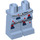 LEGO Bright Light Blue Volcano garmadon Minifigure Hips and Legs (3815 / 34716)