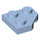 LEGO Bright Light Blue Wedge Plate 2 x 2 Cut Corner (26601)