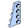 LEGO Bright Light Blue Wedge Plate 2 x 4 Wing Left (41770)