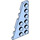 LEGO Helder Lichtblauw Wig Plaat 3 x 6 Vleugel Links (54384)