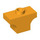 LEGO Bright Light Orange Arch 1 x 2 Window Jumper (38583)