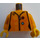 LEGO Helder lichtoranje Avatar Harumi Minifiguur Torso (973 / 76382)