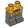 LEGO Helles Licht Orange Axl (70317) Minifigure Hüften und Beine (3815 / 23804)