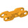 LEGO Bright Light Orange Axle and Pin Connector with Ball Sockets and Smooth Sides (61053)