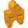 LEGO Helles Licht Orange Ball Verbinder mit Aufrecht Axleholes und Vents und Seitenschlitze (32174)