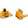 LEGO Bright Light Orange Bashful Minifig Torso (973 / 76382)