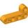 LEGO Bright Light Orange Beam 2 x 4 Bent 90 Degrees, 2 and 4 holes (32140 / 42137)