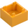 LEGO Leuchtendes helles Orange Box 2 x 2 (2821 / 59121)