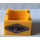 LEGO Bright Light Orange Box 2 x 2 with Honeydukes in Diamond Sticker (59121)